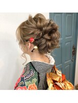 振袖ヘアセット