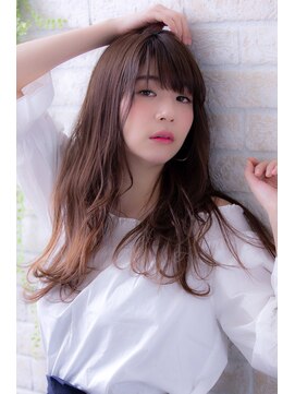 エルデ ナインズ ヘアー スタンド 川口店(elde 9's HAIR STAND) 簡単スタイリング,フォギーベージュ,耳かけ[川口/川口駅]