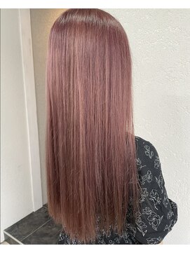 アジールヘア 所沢プロペ通り店(agir hair) 透け感ピンク