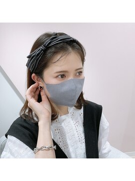 アミティー(amity) 【amity tae】大人かわいいカールアレンジ×インナーカラー＊