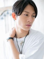 トニーアンドガイメン ホテル京阪仙台店(TONI&GUY MEN)&nbsp;オシャレ＆ワイルドなセンターパート刈り上げボブミディe仙台