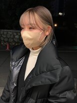 ノエ(noe)&nbsp;ブリーチ/ハイトーン/カラー/ミルクティ/ボブ/インナーカラー