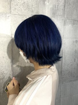 メゾン(Maison) 韓国風ネイビーブルー