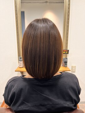 ヘアー グリーン(hair green) 艶髪しっとりボブヘア【髪質改善/百合ヶ丘】