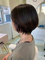 ヘアークラフト アニー 南郷18丁目店(HAIR CRAFT Annie) ショートイヤリングパープル