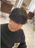 波巻きスパイラルパーマ