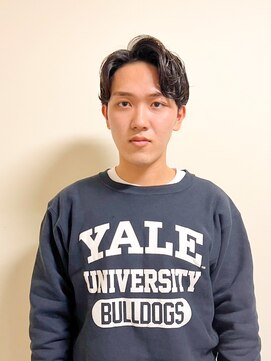 ヨー(Yoh-) 【センターパート/星亘祐】ニュアンスパーマ/韓国