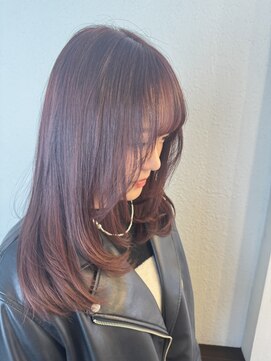 ネウィベルシア 名駅(newi belsia) レイヤースタイル/髪質改善/トリートメント/韓国ピンクベージュ