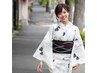 【浴衣のお支度プラン】ヘアアレンジ＋着付け　6050円