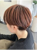 《me’lou》ハンサムショート×デザインカラー20代30代40代50代