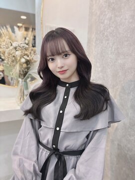 ラビス(Lovis) セミディ/シアーカラー/魅力倍増カール/ダークアッシュ