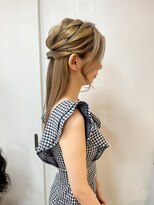セットサロン ヘアークラブ(Setsalon Hair Club)&nbsp;ハーフアップ
