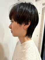 フゾンカウチ(fuzon kauti)&nbsp;大人可愛い小顔ショートボブウルフマッシュ２０代３０代４０代