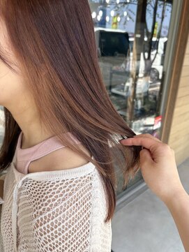 ルームスヘアー(Rooms Hair) ブリーチ無しインナーカラー