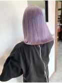 ハイトーン 10代 20代 ブリーチ ダブルカラー ペールパープル