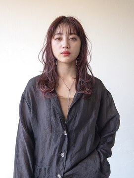 サムライ(SAMURAI) レッドブラウン/レイヤーカット