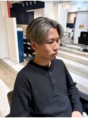バレイヤージュニュアンスセンターパート