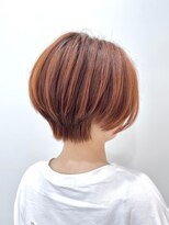 ルーブル(Louvre) オレンジ×ハンサムショート