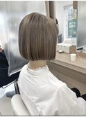 【切りっぱなしボブ】