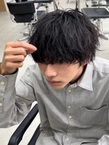 フィフス 天神大名(fifth)&nbsp;再現の高いツイストスパイラルパーマ×刈り上げマッシュ