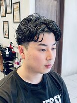 グレイスフルバーバーロンドン 大宮店(Graceful Barber London)&nbsp;【20代 男性】ロンドンフェザーパーマ（大宮/バーバー）