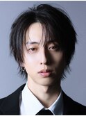 フェザーパーマフェザーショート毛流れセンター韓国ヘア