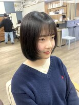 ルアン 上通り(ruen) イメチェンカット レイヤーボブ ruen 熊本 田口紗羅