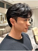 ビジネスマンカットメンズヘアメンズカット刈り上げセンターパと