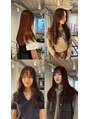 ヌープヘアーアイス(NUUP.hair ici) ブリーチなしで作るお洒落な暖色カラーも好きです★★