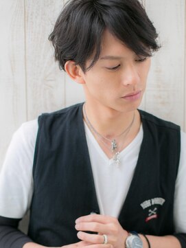 メンズヘア ビーセカンド 草加店(MENS HAIR B-2) 20代30代センターパート社会人ツーブロックマッシュZ草加