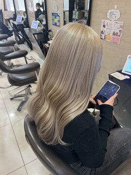 プライズ 池袋店(prize) ブリーチ/ケアブリーチ/ホワイトミルクティー/池袋美容室/池袋