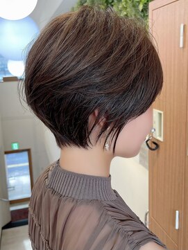 ヌリ 錦糸町(NuRI) ♪前下がりショートボブハンサムショートカット上手い錦糸町ケア