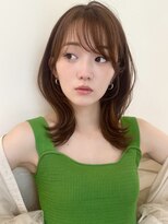 セイドット リー(Say. Ree)&nbsp;Say.オリーブグレーアッシュブロンド大人可愛いくびれレイヤー