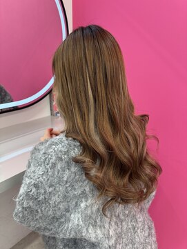 ロサ ファイブヘアー(Rosa..5Hair) さりげなくチラッと！エクステハイライトstyle！