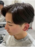 MEN'S HAIR/ブルーブラック/フェザーパーマ/錦糸町