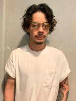 パーク(PARK)&nbsp;メンズミディアムツイストスパイラルウルフパーマ