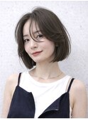 大人ボブ/タッセルボブ/ぱつっとボブ/ボブ/10代20代30代/表参道