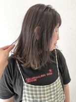 フォーク FOLK 【FOLK】透明感カーキベージュ☆似合わせミディアム♪