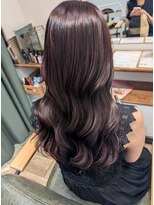 2席のみの美容室 アナイス(Anaiss)&nbsp;ブリーチ無しラベンダーピンクブラウン、髪質改善＊