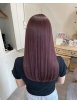 ロッカ(ROCCA)&nbsp;艶髪ラベンダーピンク×ストレートロング