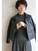 大人の為のリラックス感あるマッシュウルフ