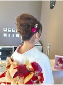 和装ヘアシンプル