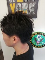 ヘアーメイク ララ(HAIR MAKE LALA)&nbsp;2ブロック　男性　ショートヘアー