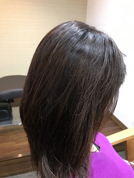 ちいさな美容室 庵(an) 輝く色ツヤカラー☆