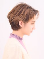 コロ(COLO)&nbsp;【COLO】センターパート丸みパーマショート 吉祥寺