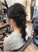 ヘアセット アップスタイル