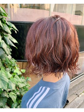 アクト(ACT) オレンジボブ　ナチュラルウェーブ　［表参道］