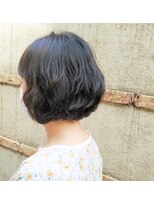 水の精&nbsp;パーマボブ