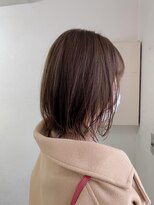 キャンバス バイ ネオリーブ 横浜西口(Canvas by neo.)&nbsp;ふんわりボブレイヤー肌トーン上がるブラウンベージュ