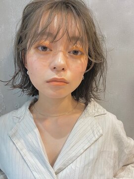 パーク(PARK) 【PARK】シアオリーブ×ニュアンスシースルーボブ